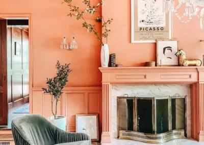 INTERIOR PAINTING PEACH